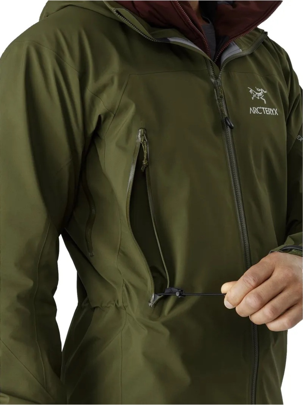 Arc'teryx Zeta AR Gore‑Tex Jacket-Men’s XL in Olive Green - Picture 15 of 16